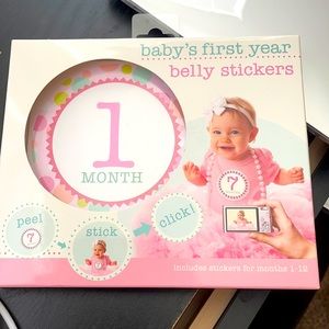 Baby’s First Year peel and stick stickers